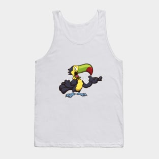 Cute Cartoon Toucan Tank Top